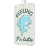 Gefühl Fin-tastic (Fantastic) Funny Niedlich Dolph Autolufterfrischer (Links)