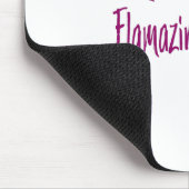 Gefühl Flverblüffend Flamingo Mousepad (Ecke)