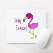 Gefühl Flverblüffend Flamingo Mousepad (Mit Mouse)