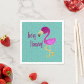 Gefühl Flverblüffend Flamingo Napkins Serviette (Beispiel)