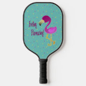 Gefühl Flverblüffend Flamingo Pickleball Schläger (Vorderseite)