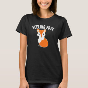 GEFÜHL FOXY Funny Fox Frauen Teen Girls Liebe Füch T-Shirt