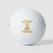 Gefühl Französisch Vintag Guillotine Golfball (Vorderseite)