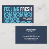 Gefühl Fresh, Dentist Visitenkarte (Vorne/Hinten)