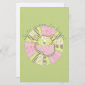 Gefühl Froggy Briefpapier (Vorne/Hinten)