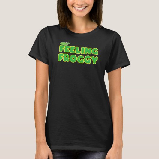 Gefühl Froggy T-Shirt (Vorderseite)