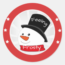Gefühl Frosty Snowman