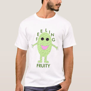 Gefühl Fruchtig Mens Grüne Traube T Shirt