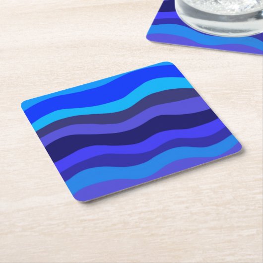 Gefühl für Papier Untersetzer blau (angewinkelt)