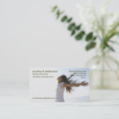 Gefühl geben frei visitenkarte (Stehend Vorderseite)