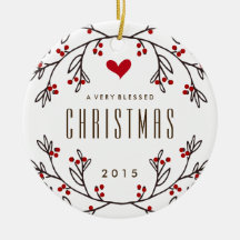 Gefühl gesegnete Feiertags-Foto-Verzierung