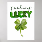 Gefühl Glück Poster (Vorne)