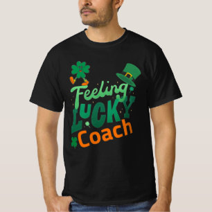 Gefühl-Glückstrainer für den Tag des heiligen Patr T-Shirt