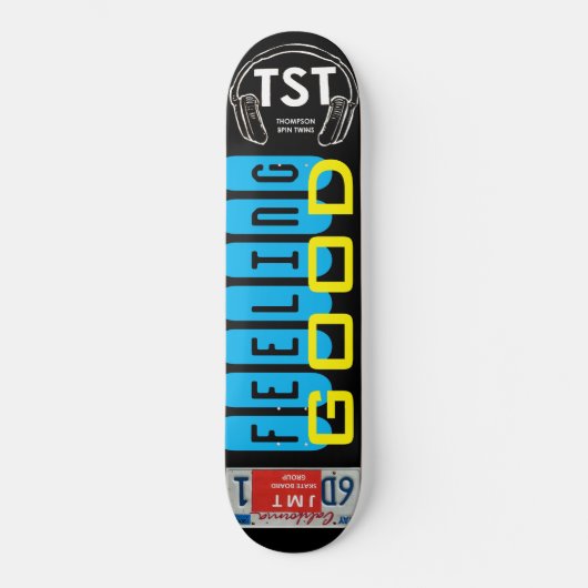 GEFÜHL GOOD Skateboard (Vorderseite)