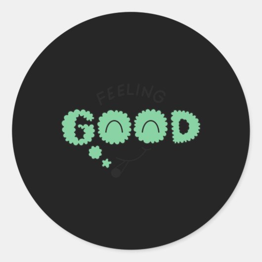 Gefühl Good Sticker (Vorderseite)