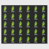 Gefühl Gourd Funny Gefühl Good Dark BG Geschenkpapier (Flach)