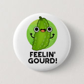 Gefühl Gourd Funny Gefühl Guter Gemüsepuppe Button (Vorderseite)
