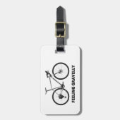 Gefühl Gravelly Cycling Gepäckanhänger (Vorderseite vertikal)