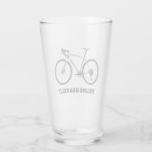 Gefühl Gravelly Cycling Glas (Rückseite)