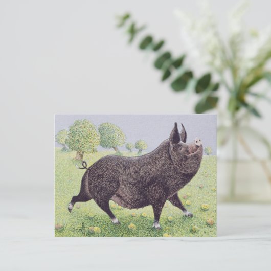 Gefühl Great Postkarte (Stehend Vorderseite)