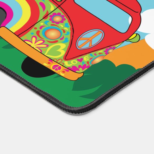 Gefühl' Groovy Desk Mat Schreibtischunterlage (Ecke)