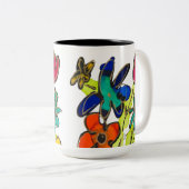 Gefühl Groovy Kaffee Tasse (VorderseiteRechts)