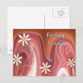 Gefühl Groovy Postkarte (Vorne/Hinten)