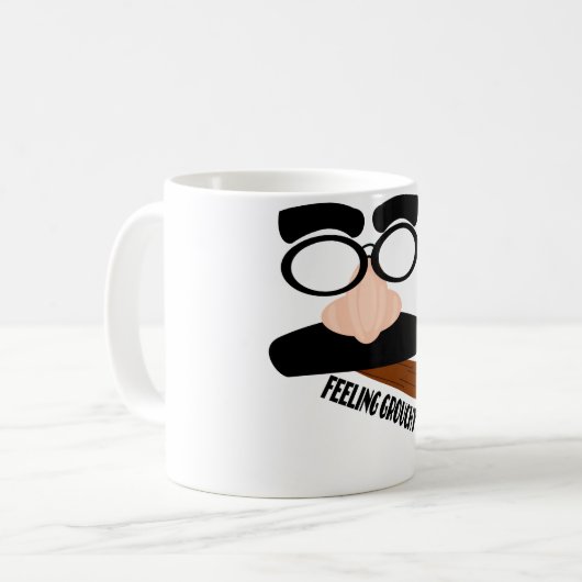 Gefühl Grouchy? Kaffeetasse (Vorderseite Links)