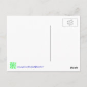 Gefühl gut, Gefühl großartig, Bejahung Postkarte (Rückseite)