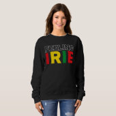 Gefühl Irie Rastafari Kleidung Jamaika Souvenir R Sweatshirt (Vorne ganz)