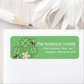 Gefühl Irish Blume St. Patrick's Day Labels (Insitu)