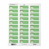 Gefühl Irish Rainbow St. Patrick's Day Labels (Vorne)