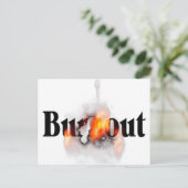 Gefühl ist ausgebrochen? postkarte (Stehend Vorderseite)