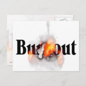 Gefühl ist ausgebrochen? postkarte (Vorne/Hinten)