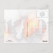 Gefühl ist ausgebrochen? postkarte (Rückseite)