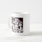 Gefühl ist in deinem Zimmer eingeklemmt? (Wonderla Kaffeetasse (Vorderseite Links)