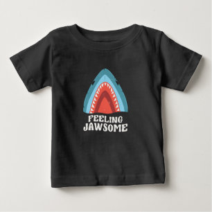 Gefühl Jawsome Shark Funny Summer Puns Baby T-shirt