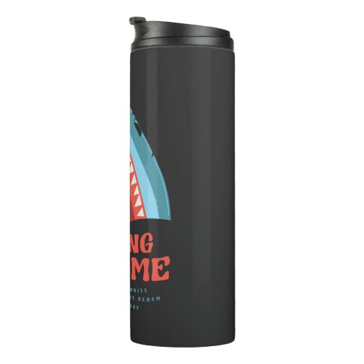 Gefühl Jawsome Shark Funny Summer Puns Thermal Tu Thermosbecher (Nach rechts gedreht)