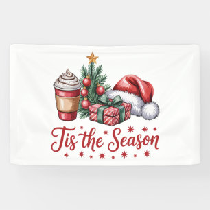 Gefühl Jolly Christmas Tree Hot Cocoa Holiday Banner