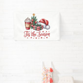 Gefühl Jolly Christmas Tree Hot Cocoa Holiday Banner (InSitu)