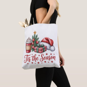 Gefühl Jolly Christmas Tree Hot Cocoa Holiday Tasche