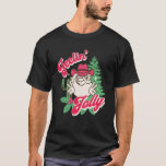 Gefühl Jolly Cowboy Santa Retro Christmas Pink Co T-Shirt<br><div class="desc">Gefühl Jolly Cowboy Santa Retro Weihnachts Pink Cover Sweatshirt</div>
