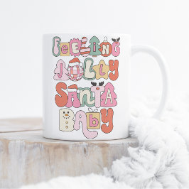 Gefühl Jolly Santa Baby Kaffeetasse