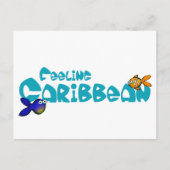 Gefühl Karibik Postkarte (Vorderseite)