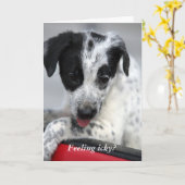 Gefühl? Karte (Gelbe Blume)