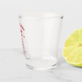 Gefühl Lucky Cherry Dice Bachelorette Shot Glass Schnapsglas (Rechts)