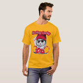 Gefühl Lucky - Cool Cat Casino Vibes T-Shirt (Vorne ganz)