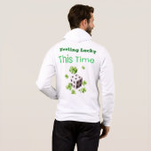 Gefühl Lucky Dieses Mal St. Patrick's Day Design Hoodie (Schwarz voll)
