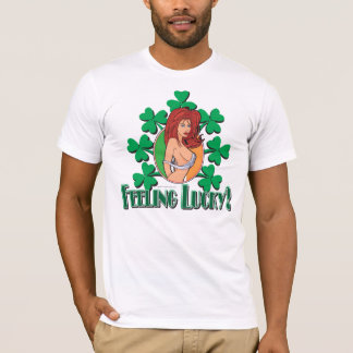 Gefühl Lucky Irish Girl T-Shirt