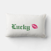 Gefühl Lucky Irish Pillow Lendenkissen (Rückseite)
